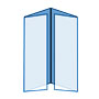 طراحی کاتالوگ و بروشور 4 panel gate fold