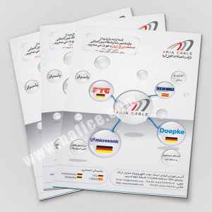Brochure Dopeke2 نمونه‌کار طراحی کاتالوگ و بروشور