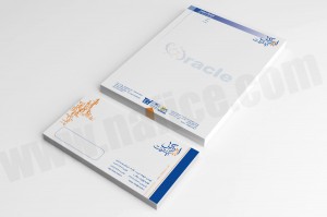 Oracle Stationary نمونه‌کار طراحی کاتالوگ و بروشور