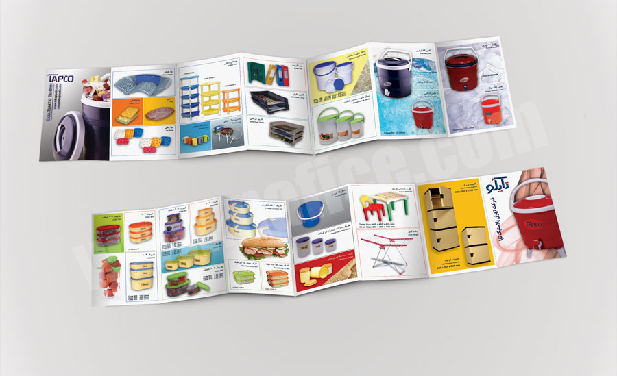 Topco Brochure طراحی کاتالوگ و بروشور