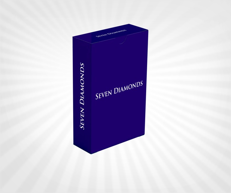 Seven Diamonds نمونه‌ طراحی بسته‌بندی