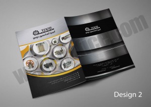 Design 2 نمونه‌کار طراحی کاتالوگ و بروشور