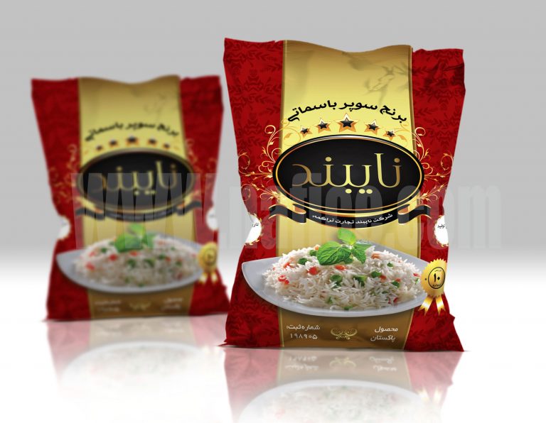 Nayband Rice2 طراحی بسته‌بندی