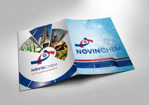 Novinshimi Folder Outsite نمونه‌کار طراحی کاتالوگ و بروشور