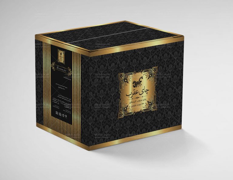 Scorpion Tea2 طراحی بسته‌بندی