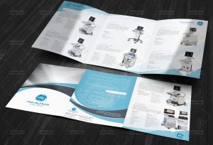Trifold Brochure نمونه‌کار طراحی کاتالوگ و بروشور
