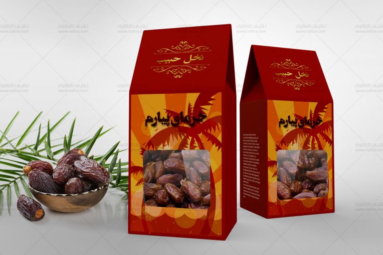 Dates Habib طراحی بسته‌بندی