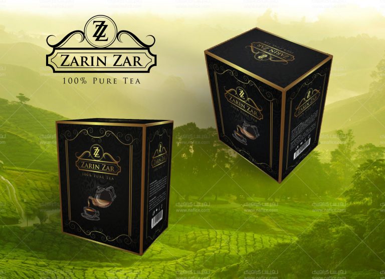 Tea Mock طراحی بسته‌بندی