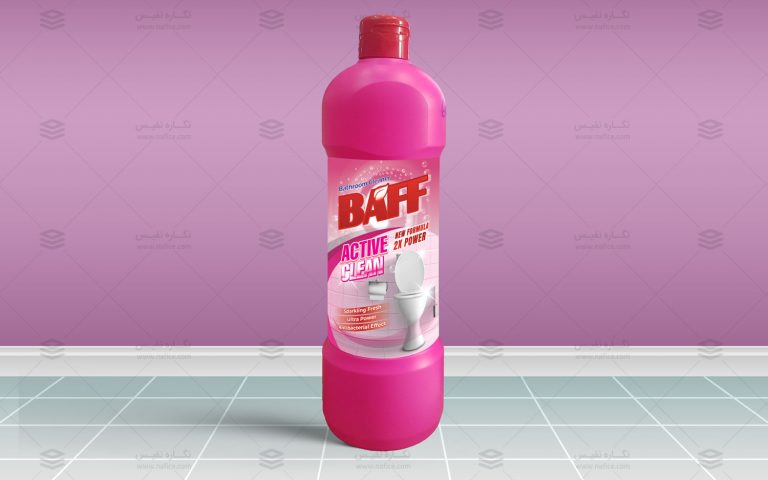 Baff Cleaner طراحی بسته‌بندی