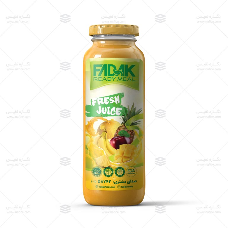 Dona Juice04 نمونه‌ طراحی بسته‌بندی