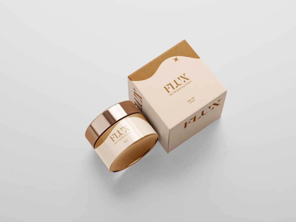 طراحی بسته بندی کرم