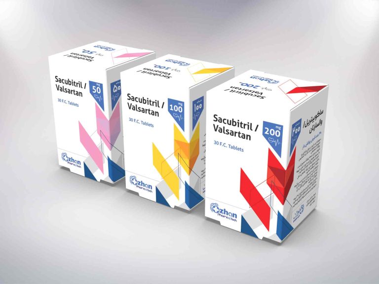 طراحی جعبه دارویی ساکوبیتریل/والسارتان برای اوژن فارما: نوآوری در بسته‌بندی دارویی