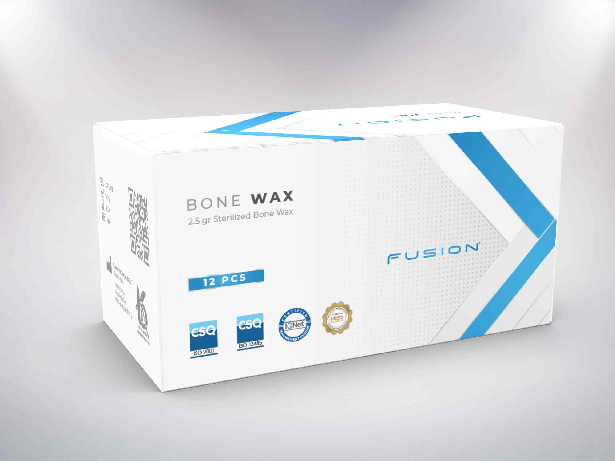 طراحی جعبه و هویت بصری بون وکس پزشکی شرکت آرال طب - جعبه سازی نگاره نفیس