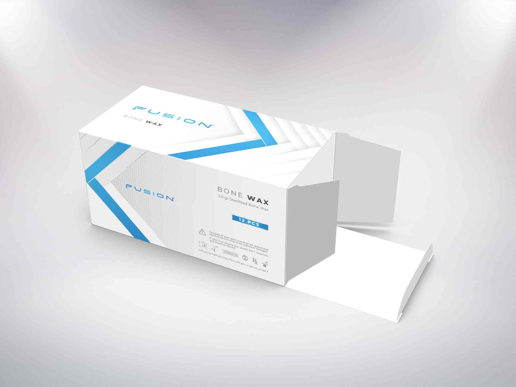 طراحی جعبه و هویت بصری بون وکس پزشکی شرکت آرال طب - جعبه سازی نگاره نفیس